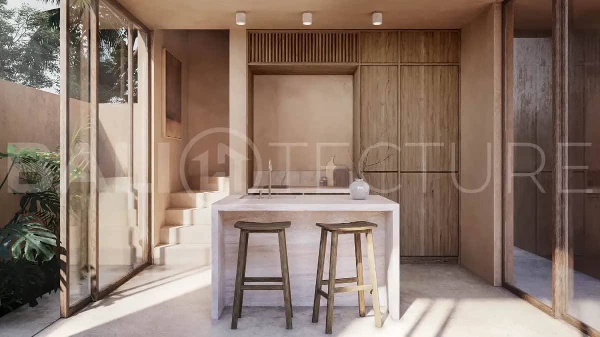 Chic Moroccan Inspired Villa Near Nyang Nyang Beach 1BR Leasehold with Pool & Stylish Design