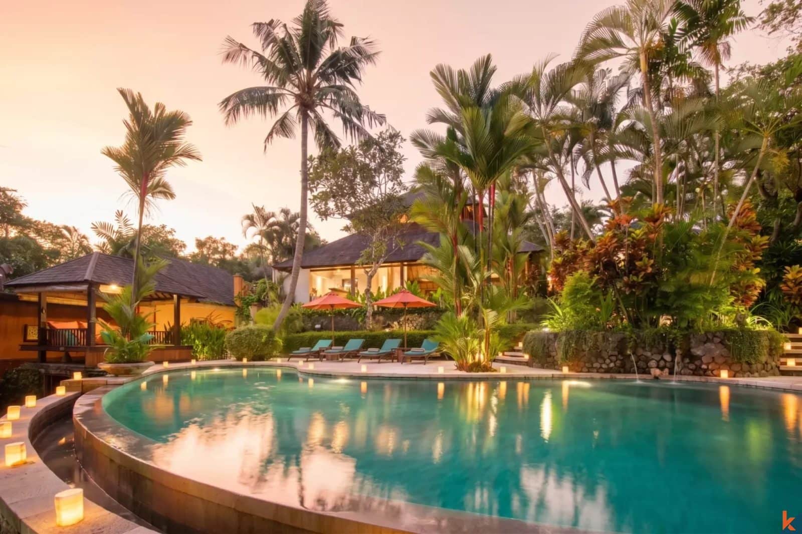 Gorgeous Four Bedroom Freehold Real Estate with Traditional Influences in Pererenan