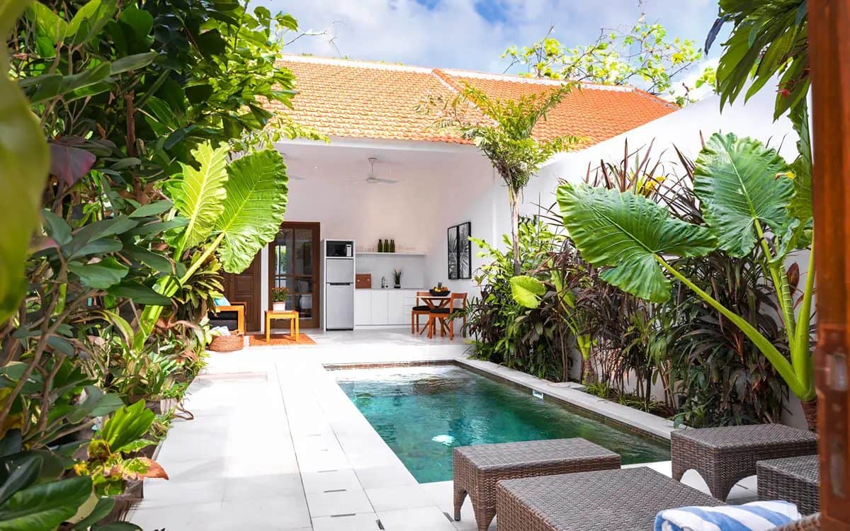 700m to Seminyak Beach 1 Bedroom Villa for Sale Leasehold in Seminyak