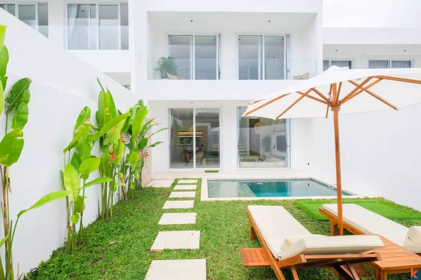 Brand new two bedroom Mediterranean style leasehold villa in Uluwatu area