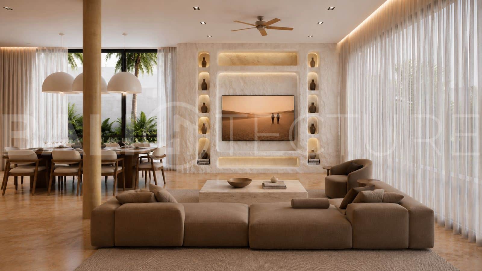 3-bedroom leasehold villa in Seseh/Cemagi — photo 4 of 5