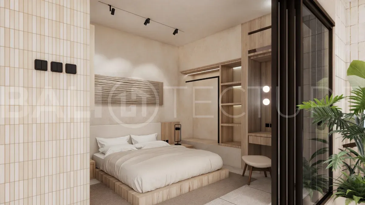 Off-Plan Tropical Minimalist Villa for Sale near Berawa Beach Canggu