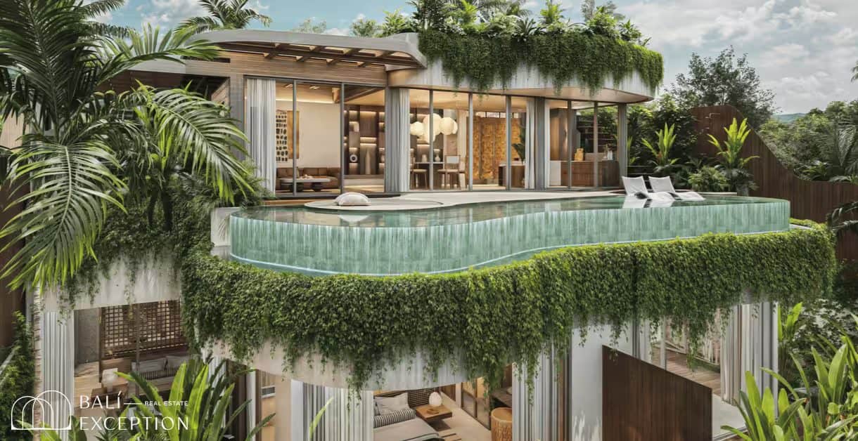 Premium Ocean View Offplan 3 Bedroom Villa for Sale Leasehold in Uluwatu