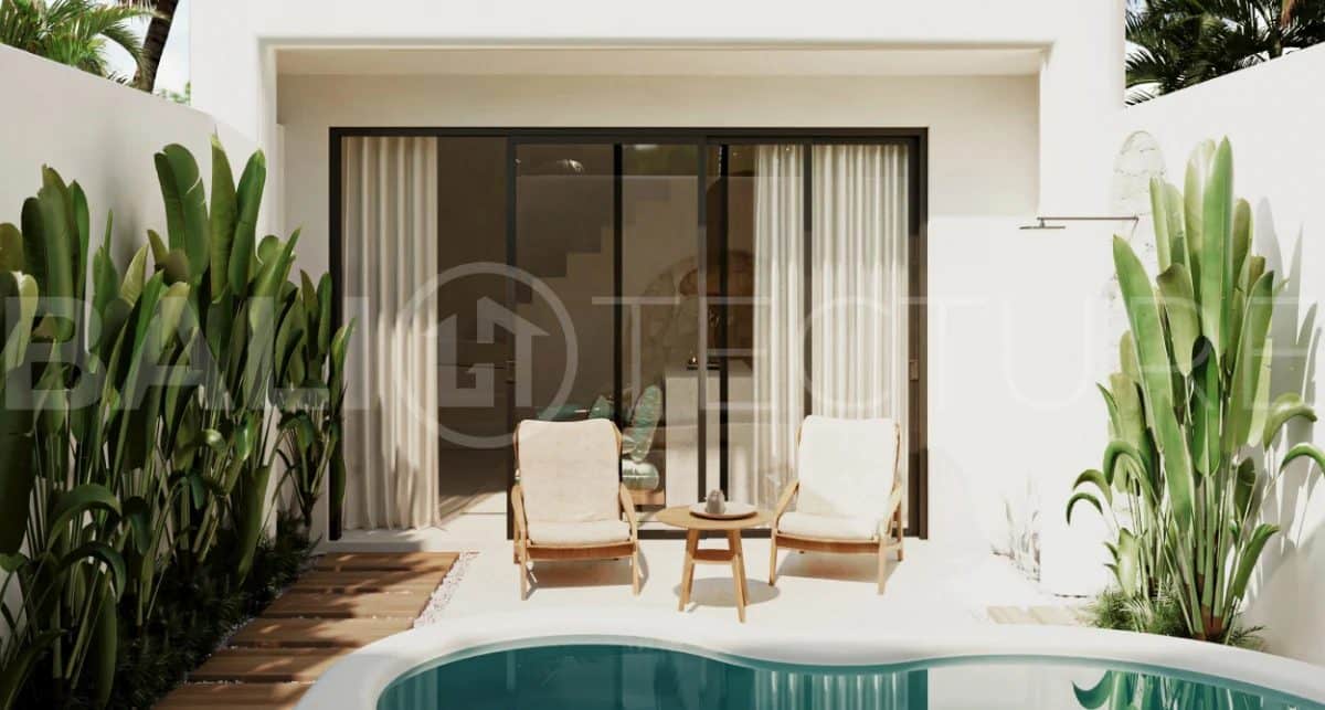 Tropical 1 Bedroom Off-Plan Villa for Sale in Berawa Canggu