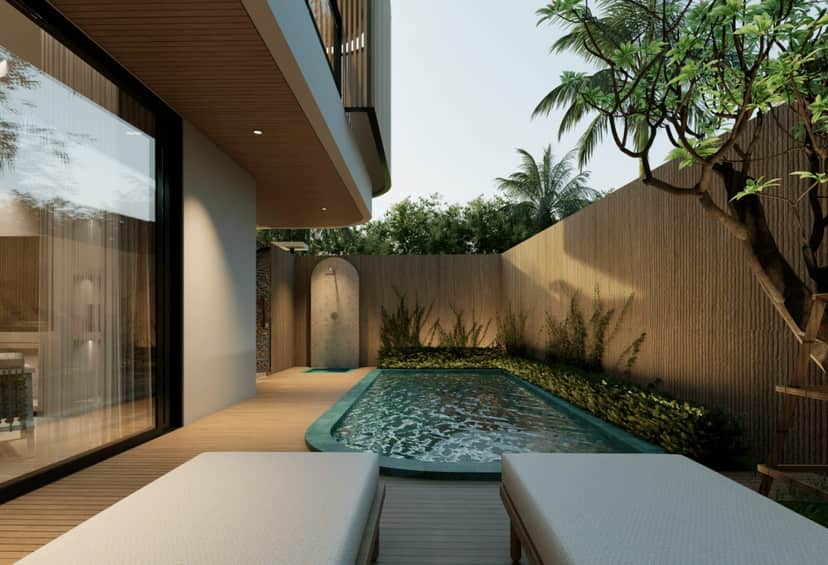 3-bedroom leasehold villa in Canggu — photo 3 of 5