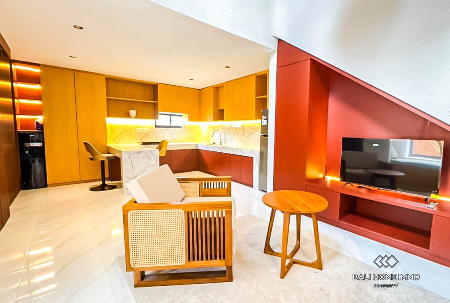Brand New 1 Bedroom Mezzanine For Sale in Sayan, Ubud