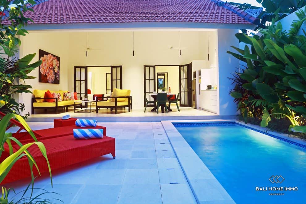 Near Beach 2 Bedroom Villa for Sale Leasehold in Canggu Berawa
