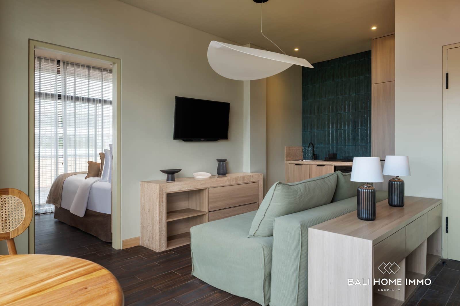 1-bedroom leasehold apartment in Canggu — photo 4 of 5