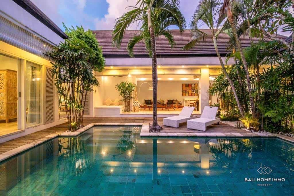 Tranquil 3 Bedroom Villa for Sale Leasehold in Bali Seminyak