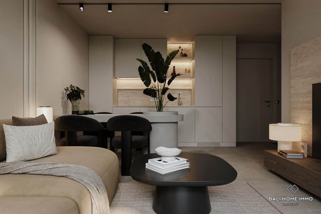 1-bedroom leasehold apartment in Canggu — photo 4 of 5