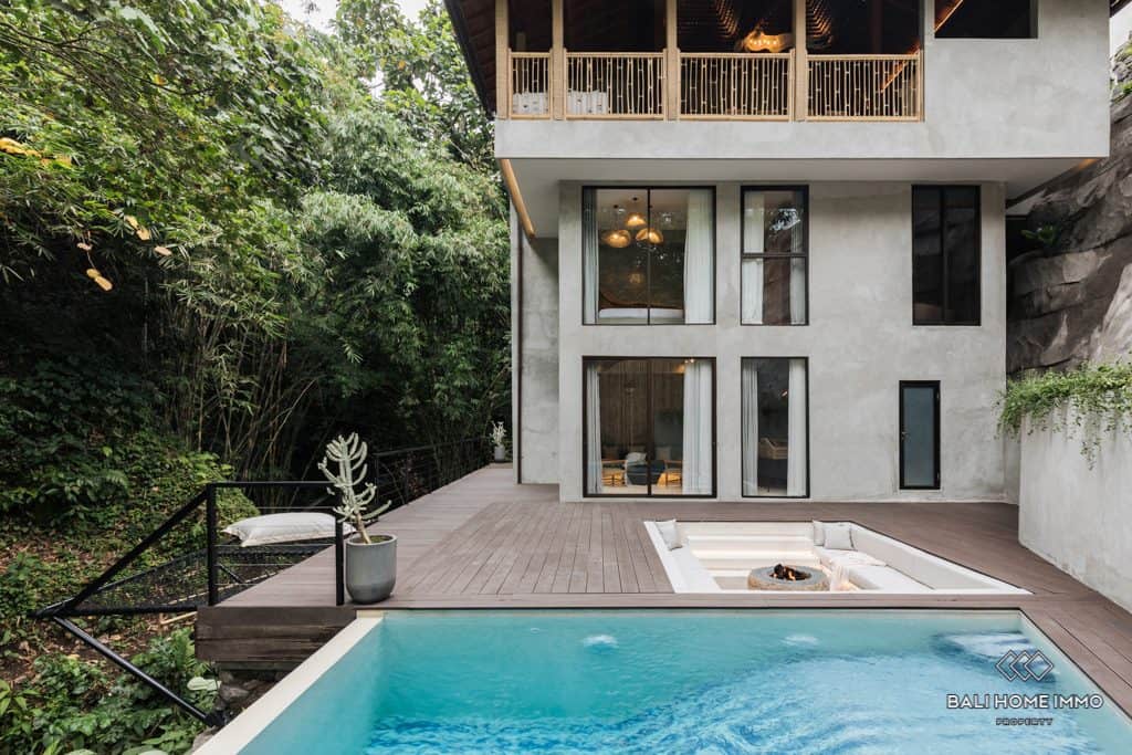 Brand New 4 Bedroom Villa with jungle view for Sale in Bali Ubud