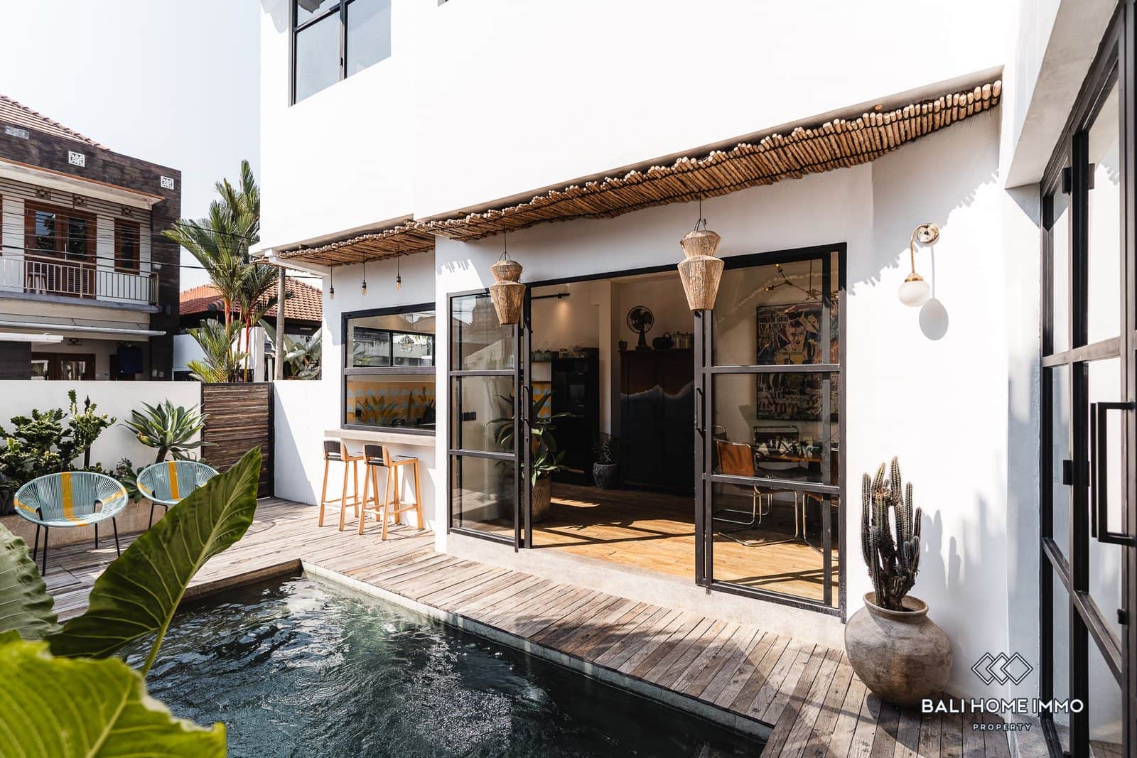 2 Bedroom Rustic Designed Apartment with Pool For Sale in Berawa - RF6946A