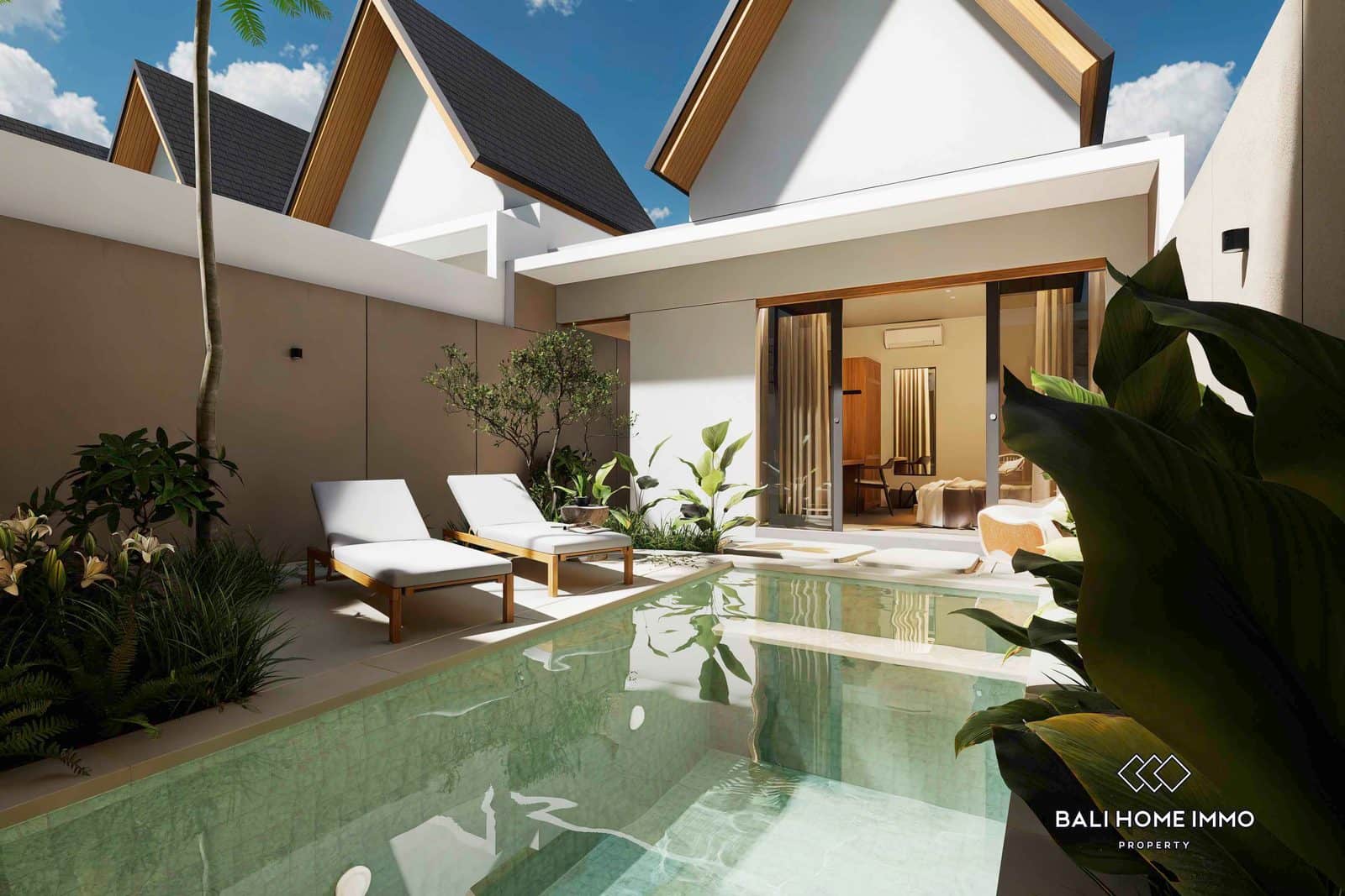 Off-plan 2 bedrooms villa for Sale leasehold in Kerobokan - AL258E
