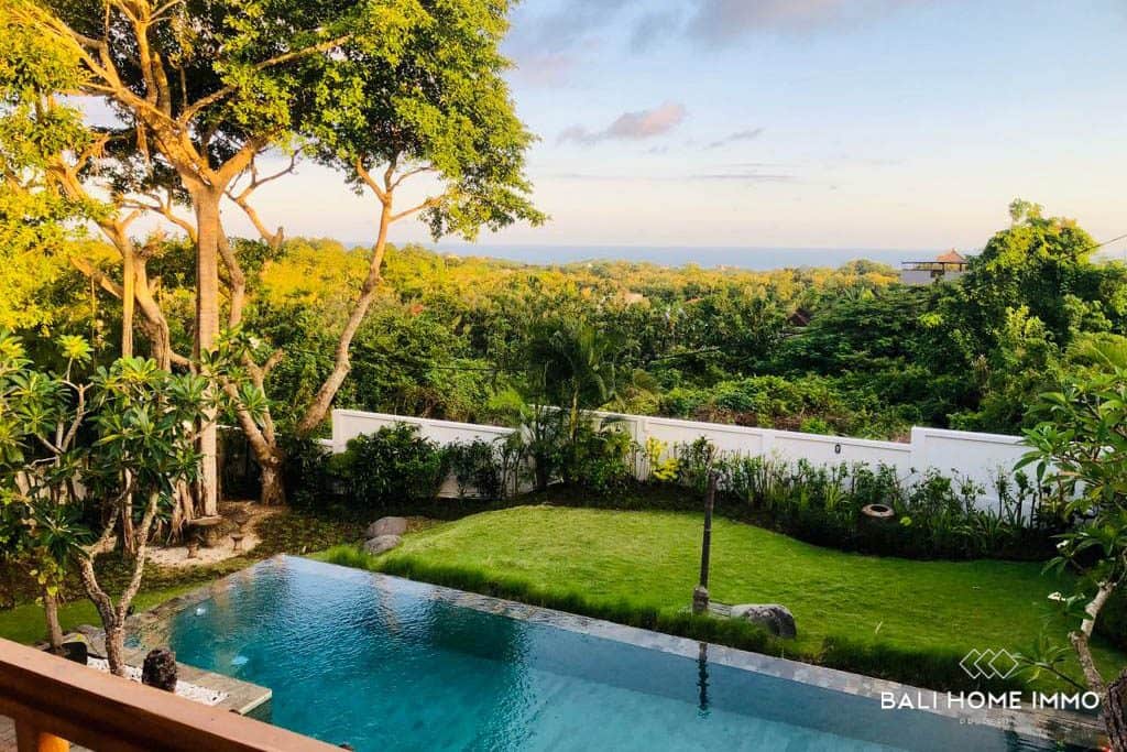 Ocean View and Spacious 4 Bedrooms Villa for Sale Leasehold in Ungasan Near Karma Kandara Beach