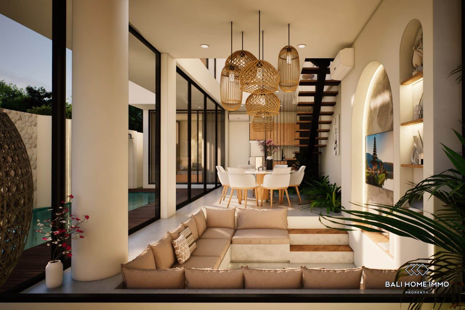 3-bedroom leasehold villa in Canggu — photo 3 of 5