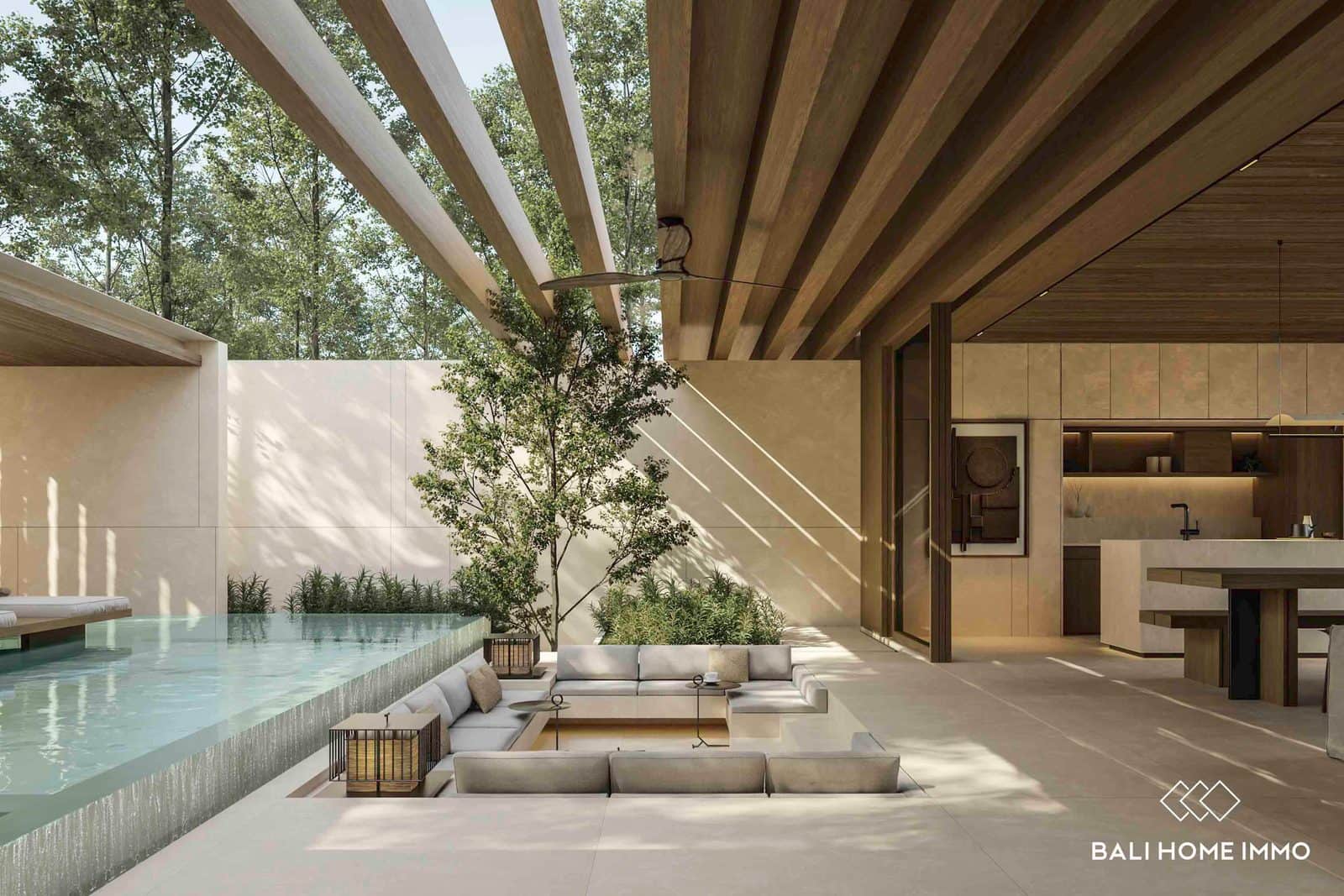 Off Plan 3 Bedroom Modern Villa for sale Near Echo Beach Canggu - RF4076B
