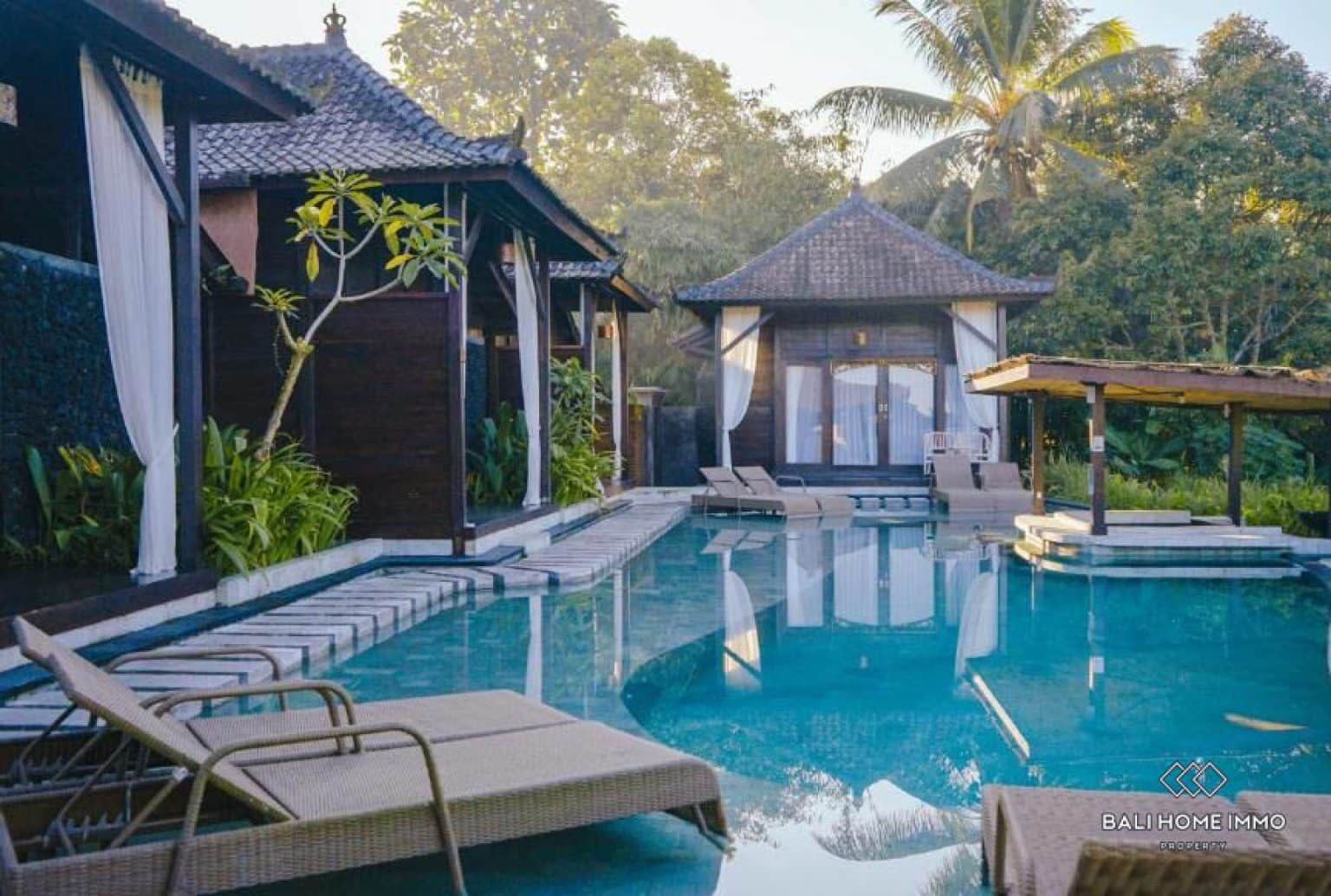 12 Bedroom Modern Villa with ricefield view for sale leasehold in Ubud