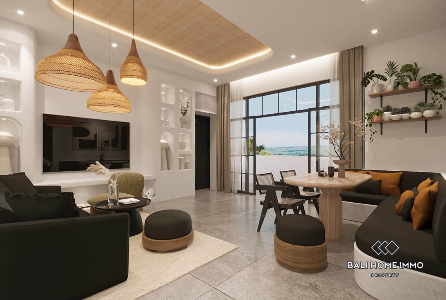 1-bedroom leasehold apartment in Nusa Dua — photo 4 of 5