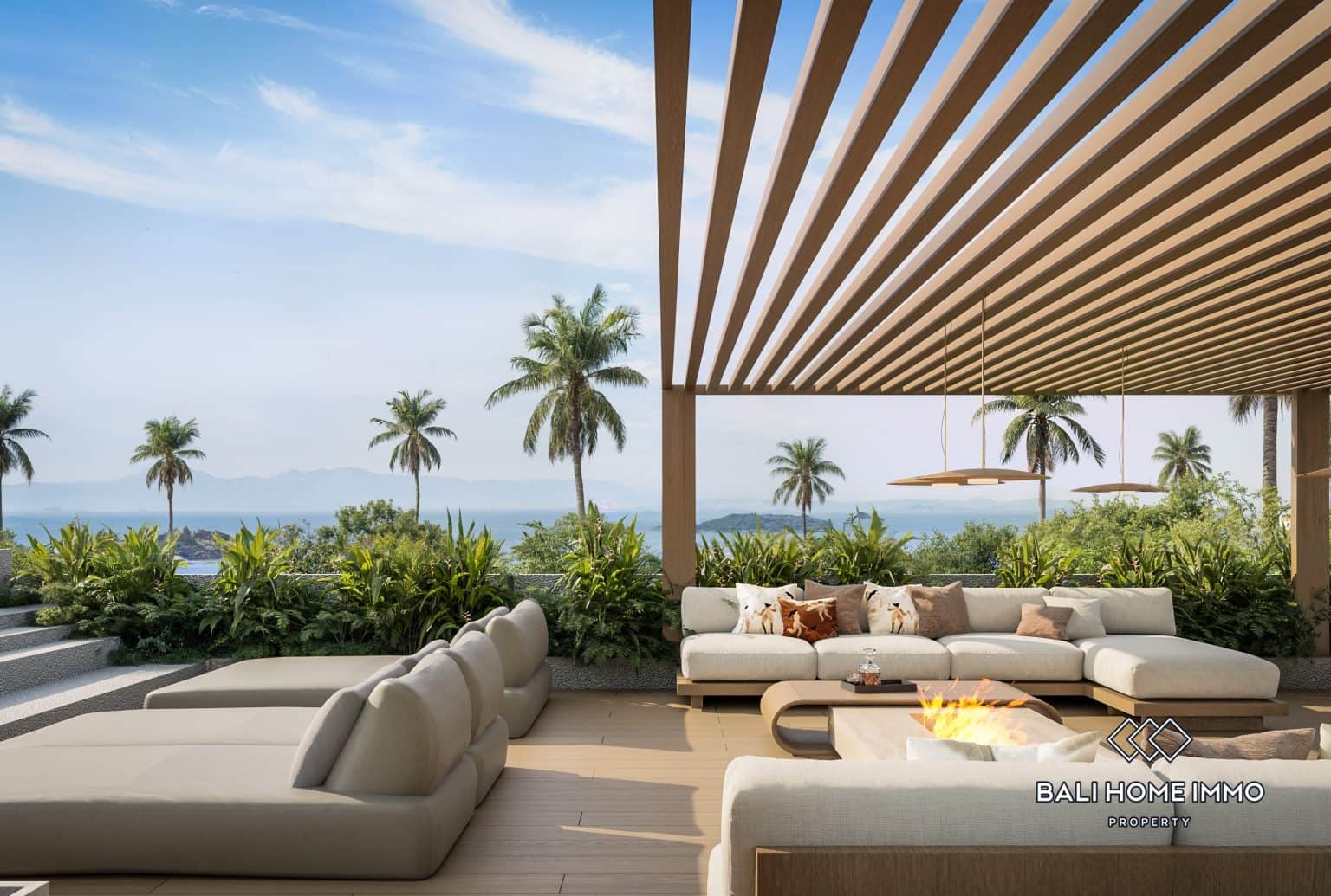 Off Plan Luxurious 5 Bedroom Ocean View Villa for Sale in Pecatu - RF5986F