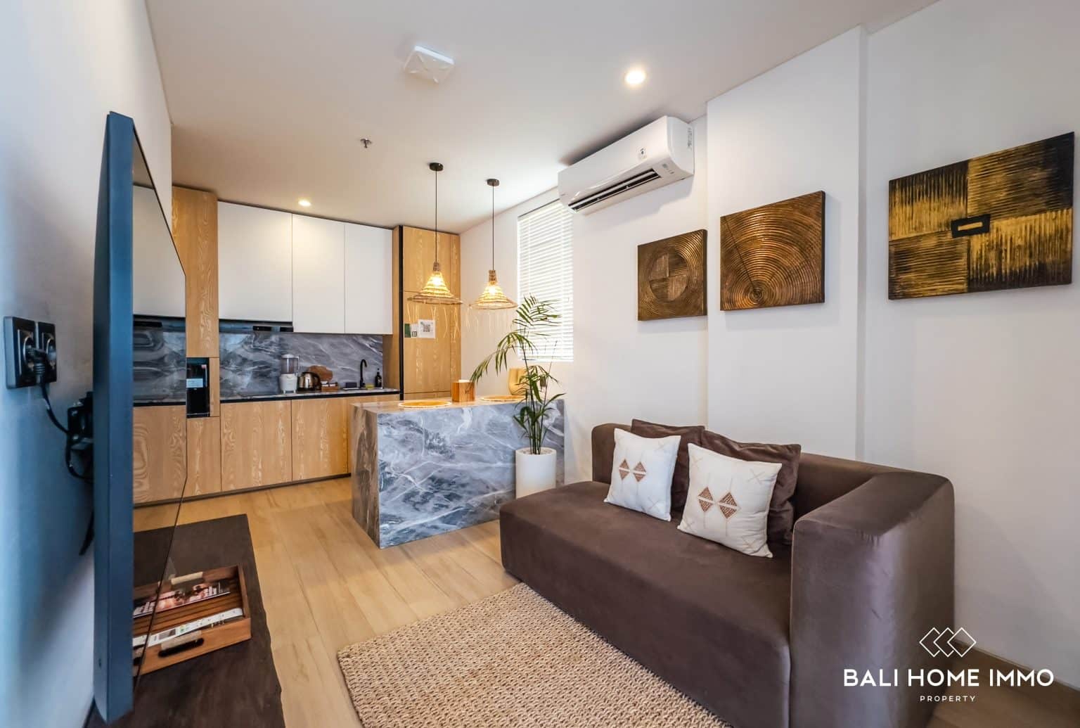 1-bedroom leasehold apartment in Canggu — photo 2 of 5