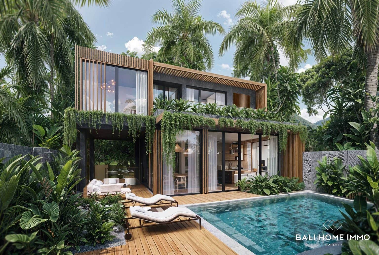 Off-Plan 2 Bedroom Tropical Villa FOR SALE LEASEHOLD Near GWK & Melasti - RF9847B