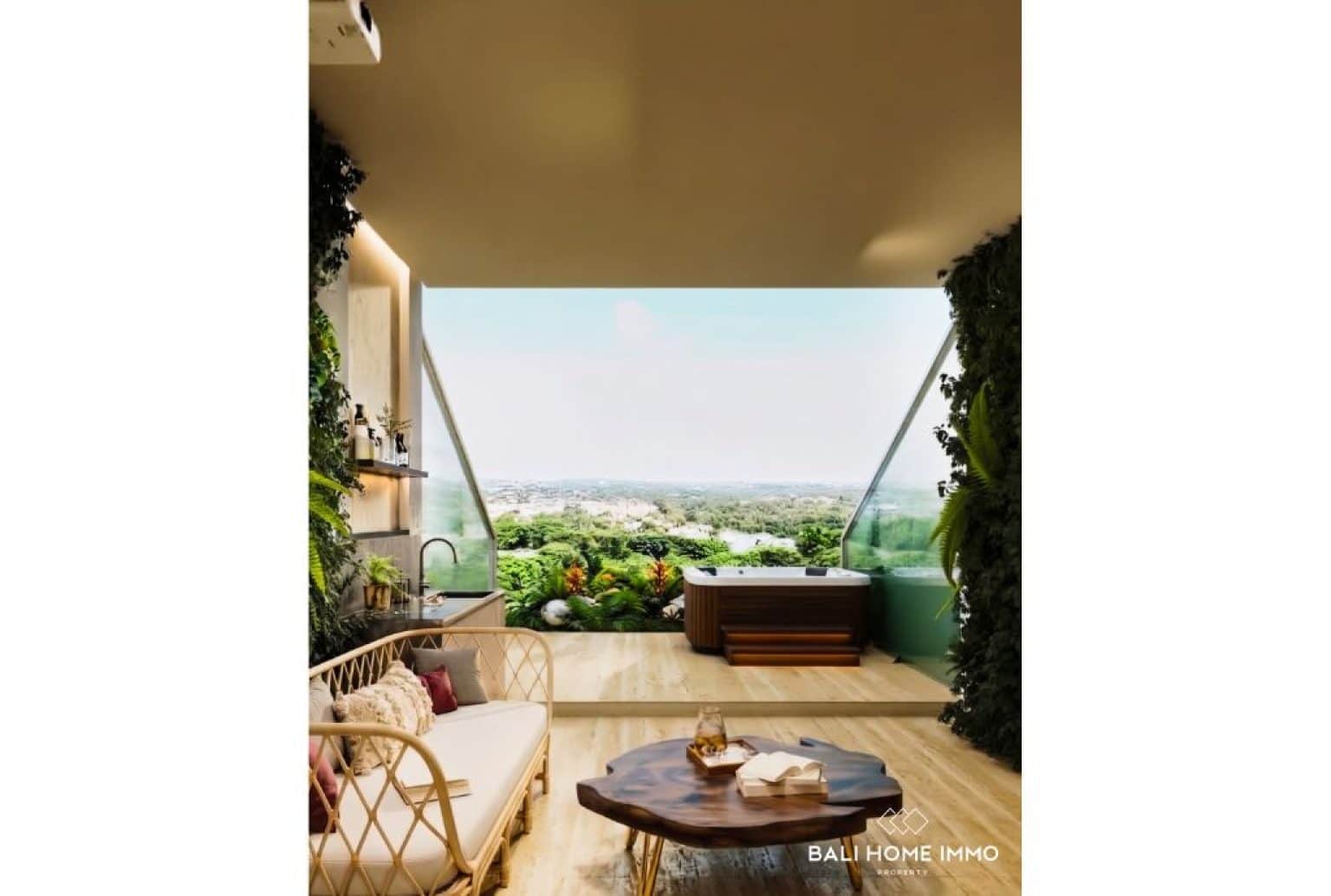 1-bedroom leasehold apartment in Uluwatu — photo 2 of 5
