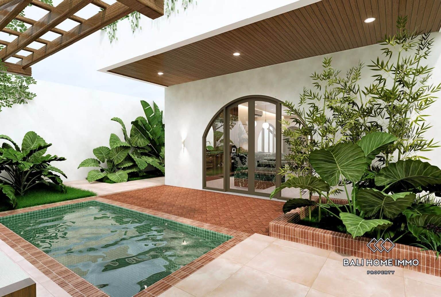Off Plan Modern 3 Bedroom Ocean View Villas for Sale Near Pecatu
