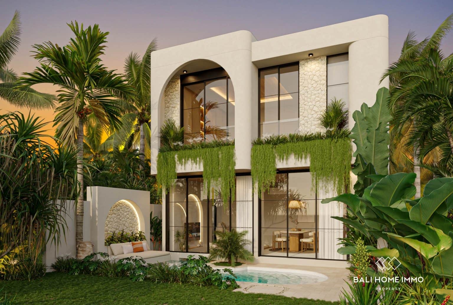 Off Plan 1 Bedroom Modern for Sale Leasehold in Pecatu - Rf8501c