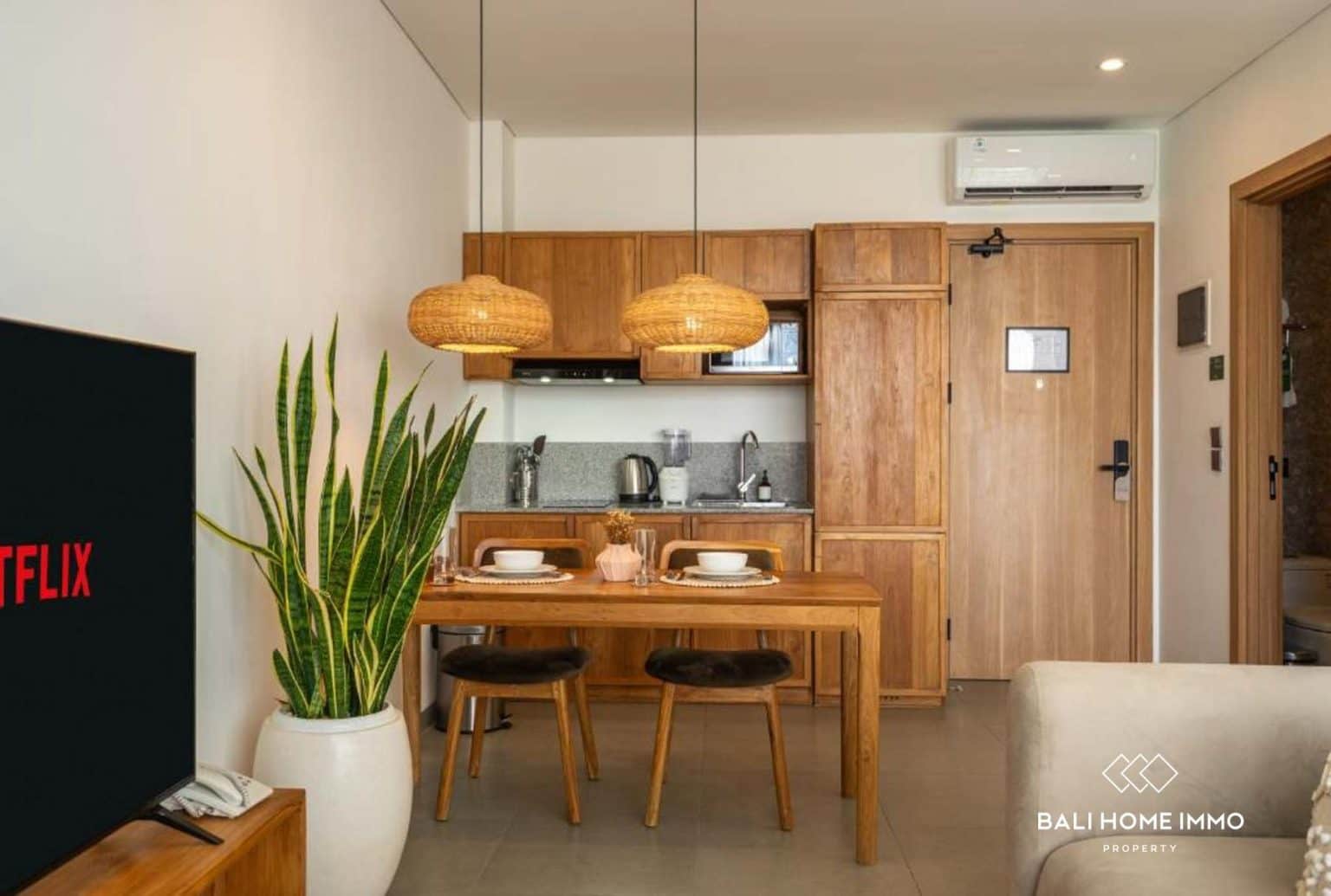 1-bedroom leasehold apartment in Canggu — photo 4 of 5