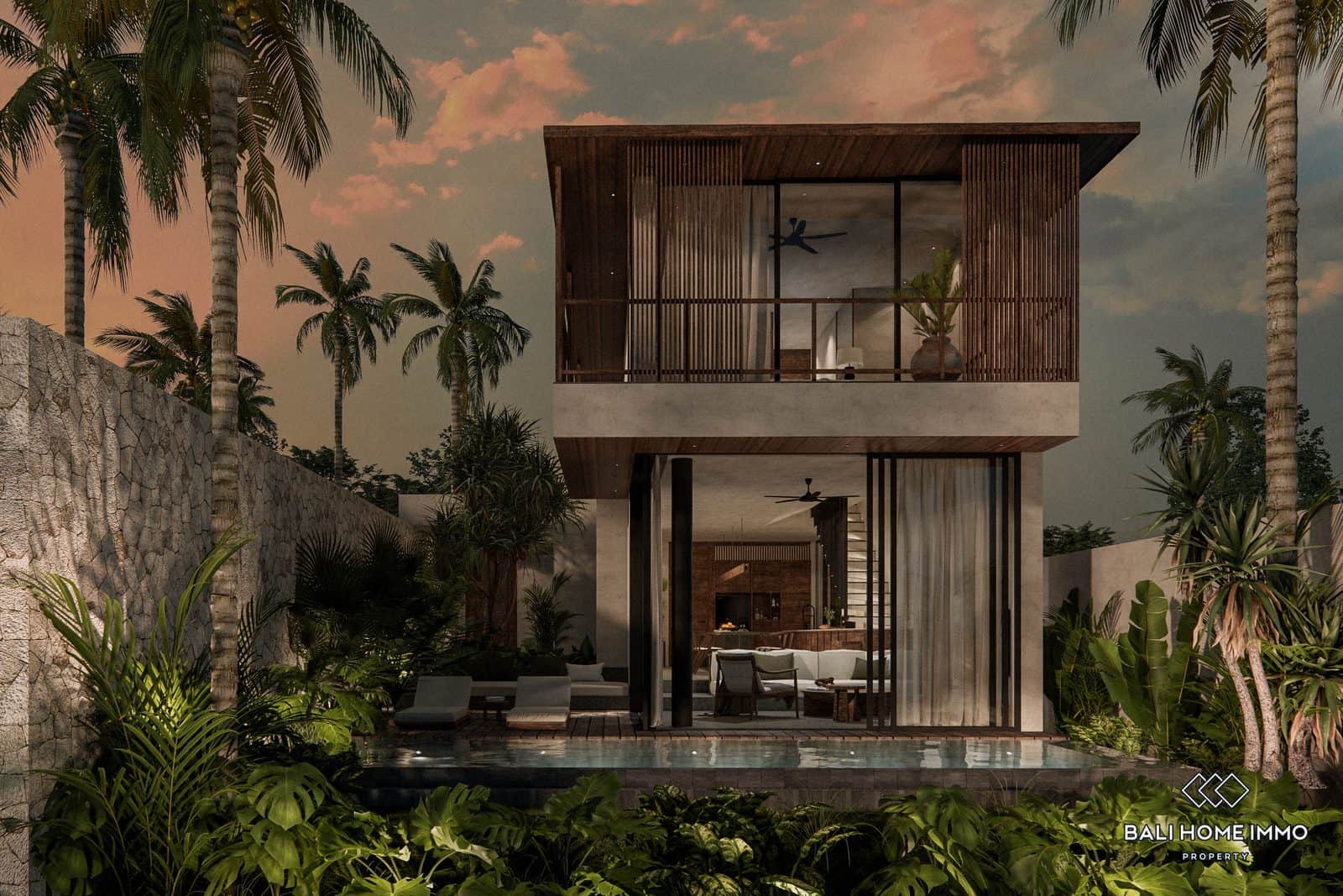 Off-plan 2 bedroom Villa for sale in Bali Tanah Lot Between Nyanyi and Kedungu