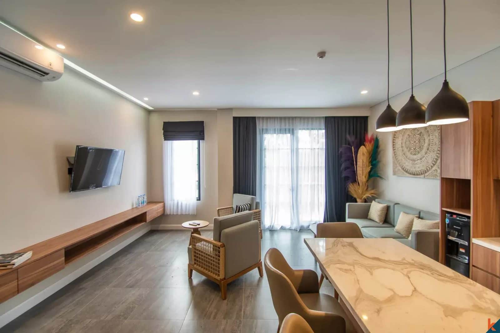 3-bedroom leasehold villa in Berawa — photo 4 of 5