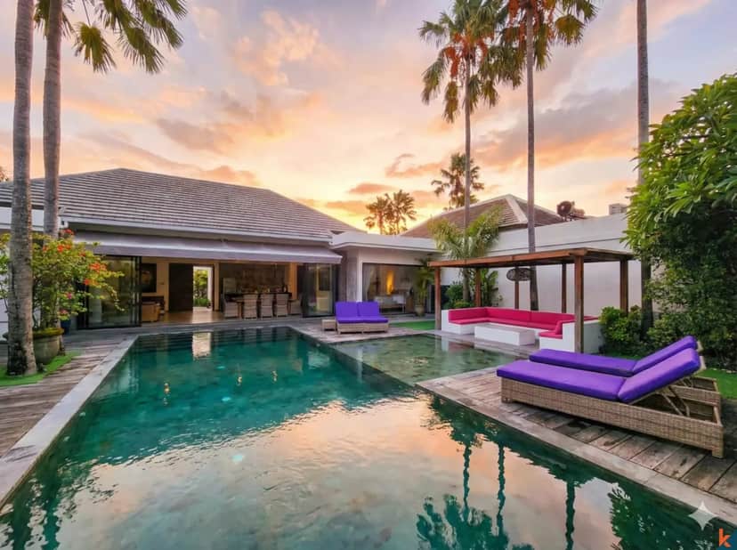 4-bedroom leasehold villa in Canggu — photo 2 of 5