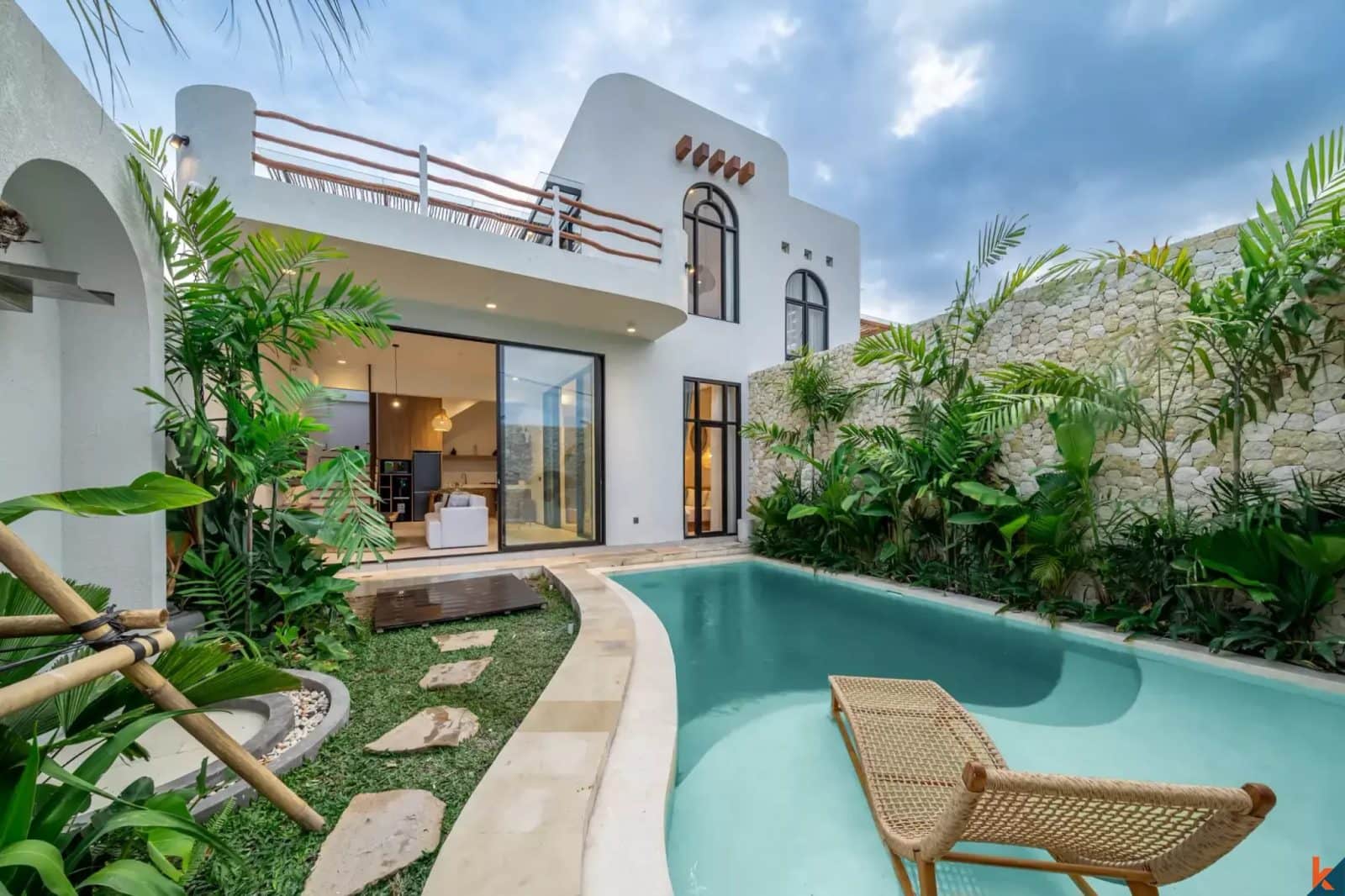 Newly Completed Tropical-Style Two-Bedroom Villa in Tumbak Bayuh