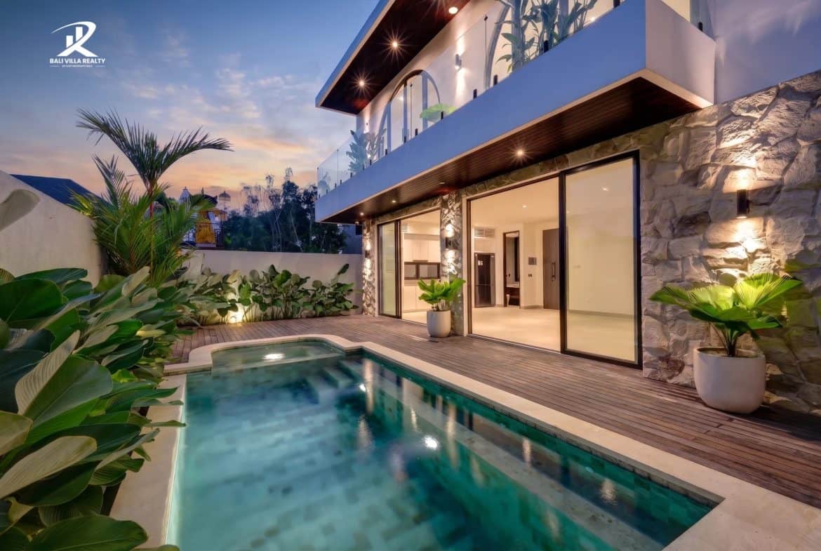 Modern Unfurnished 3BR Villa with Private Pool in Padonan | Leasehold Title