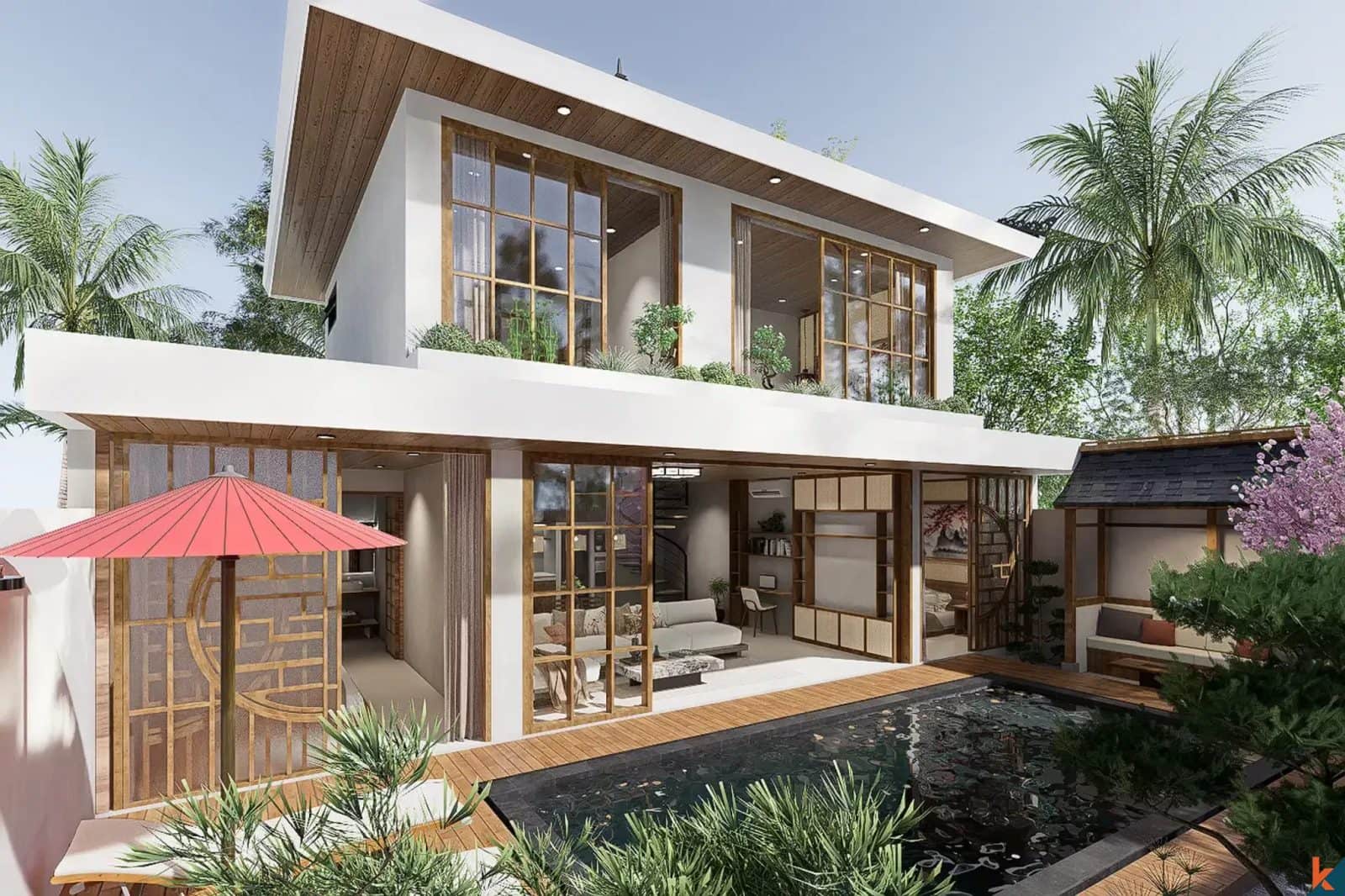 Off-Plan Opportunity 4-Bedroom Leasehold Property with Customizable Style in Kerobokan - Semer