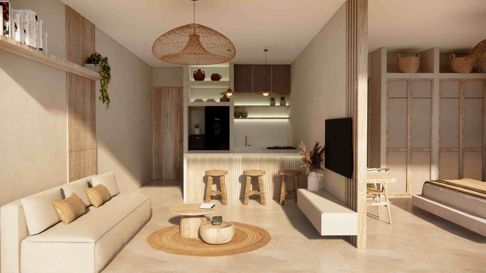 1-bedroom leasehold villa in Kuta (Lombok) — photo 4 of 5