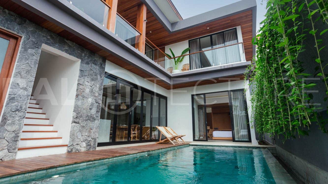 Modern 4 Bedroom Villa for Sale in a Residential Area of Padonan Canggu