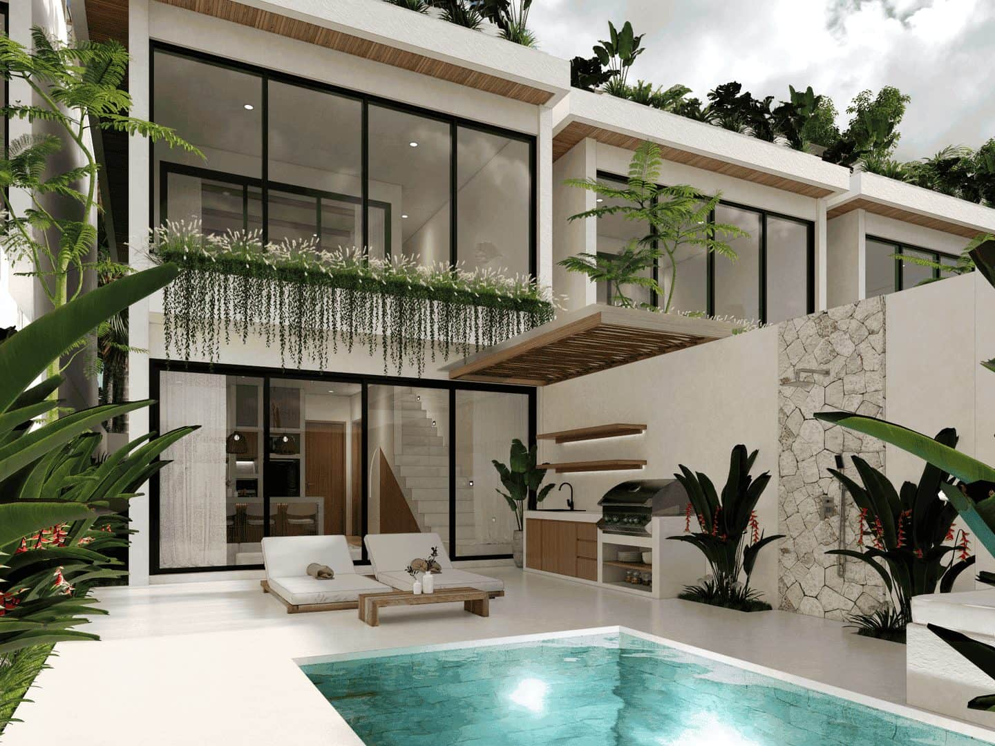 Offplan 2 Bedroom Villa for Sale Leasehold in Ungasan