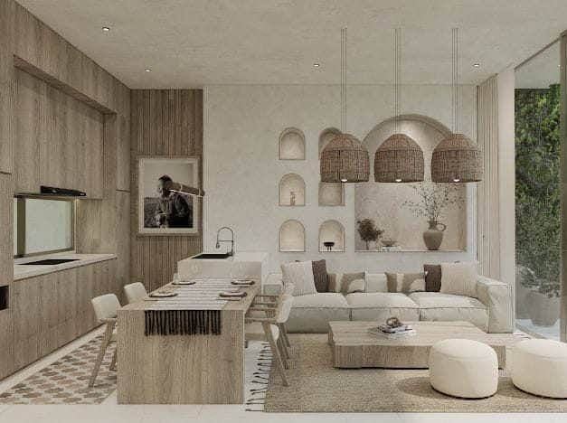 Offplan Ocean View 2 Bedroom Villa for Sale Leasehold in Ungasan
