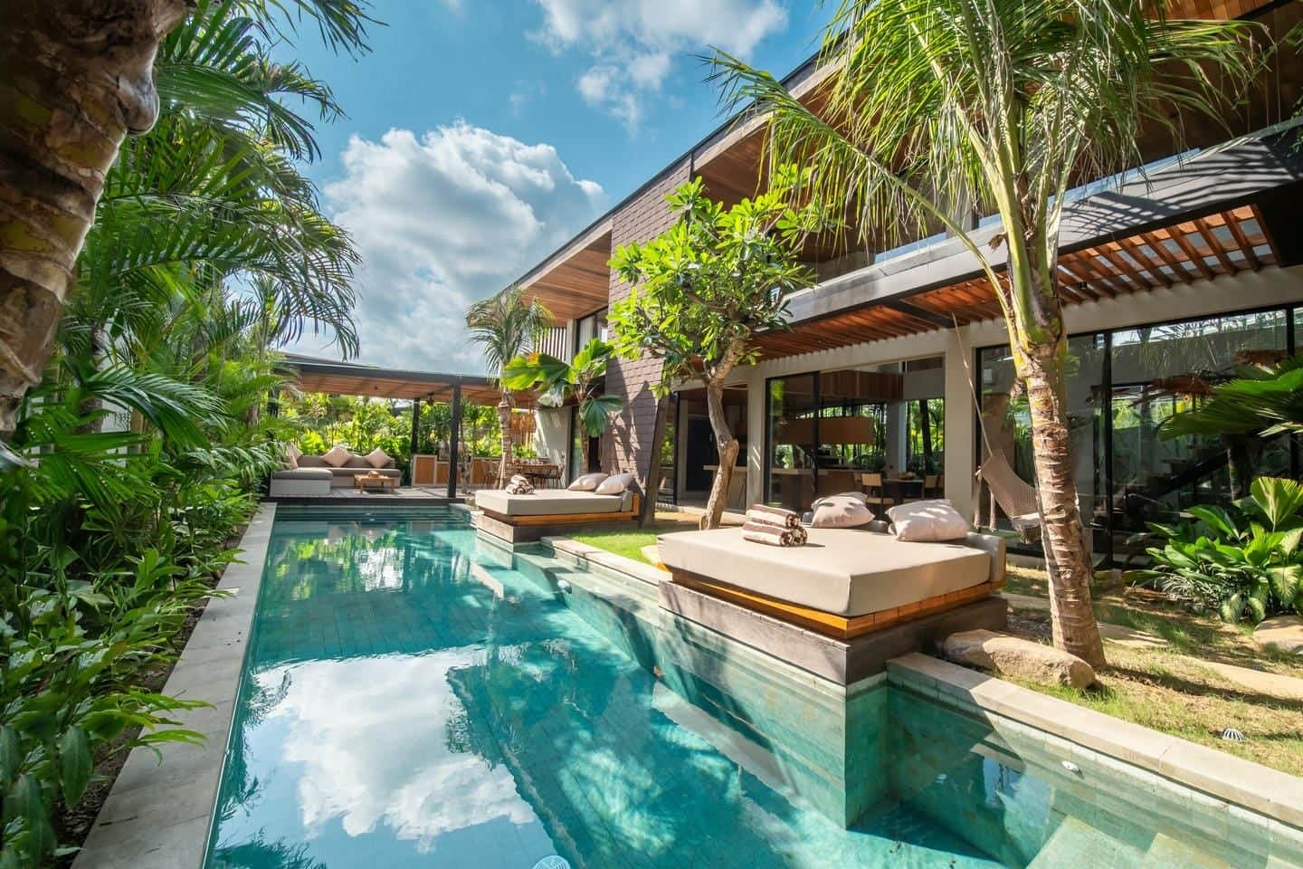Modern Tropical 4 Bedroom Villa for Sale Leasehold in Berawa