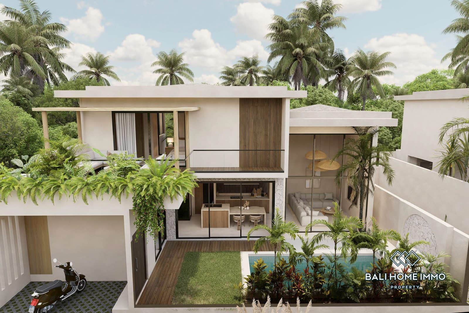 Cozy 2 Bedroom Tropical Villa for Sale in Bingin - RF7942C
