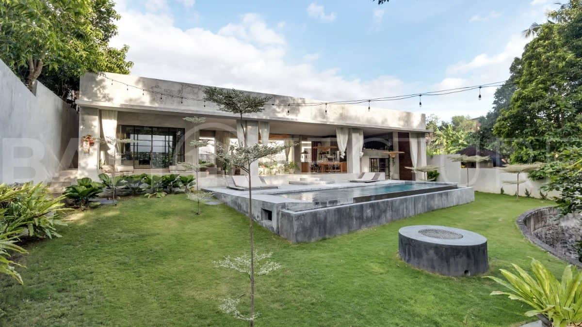 Riverside Jungle View Villa for Sale in Pererenan