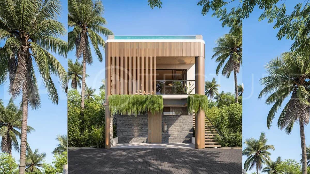 Modern 4BR Nunggalan Villas with Stunning Ocean Views