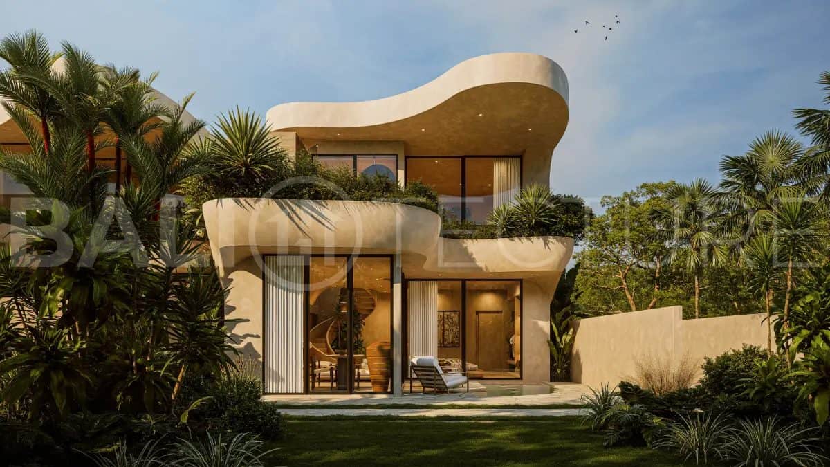Contemporary Tropical 2-Bedroom Villa Near Suluban Beach, Uluwatu