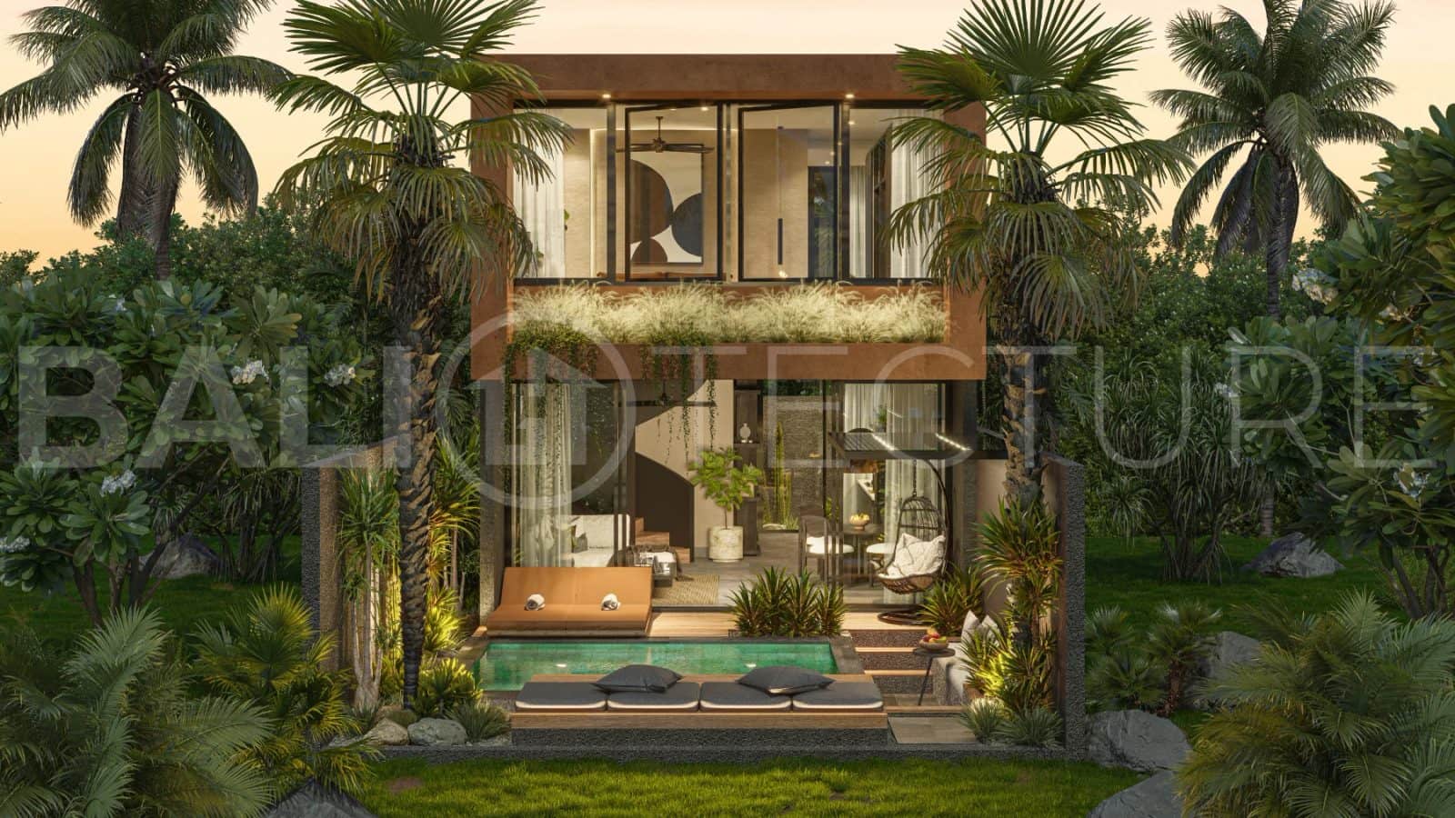 2 Bedroom Tropical Modern Villa in Uluwatu for Sale