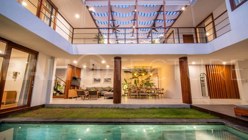 4-bedroom leasehold villa in Berawa — photo 4 of 5
