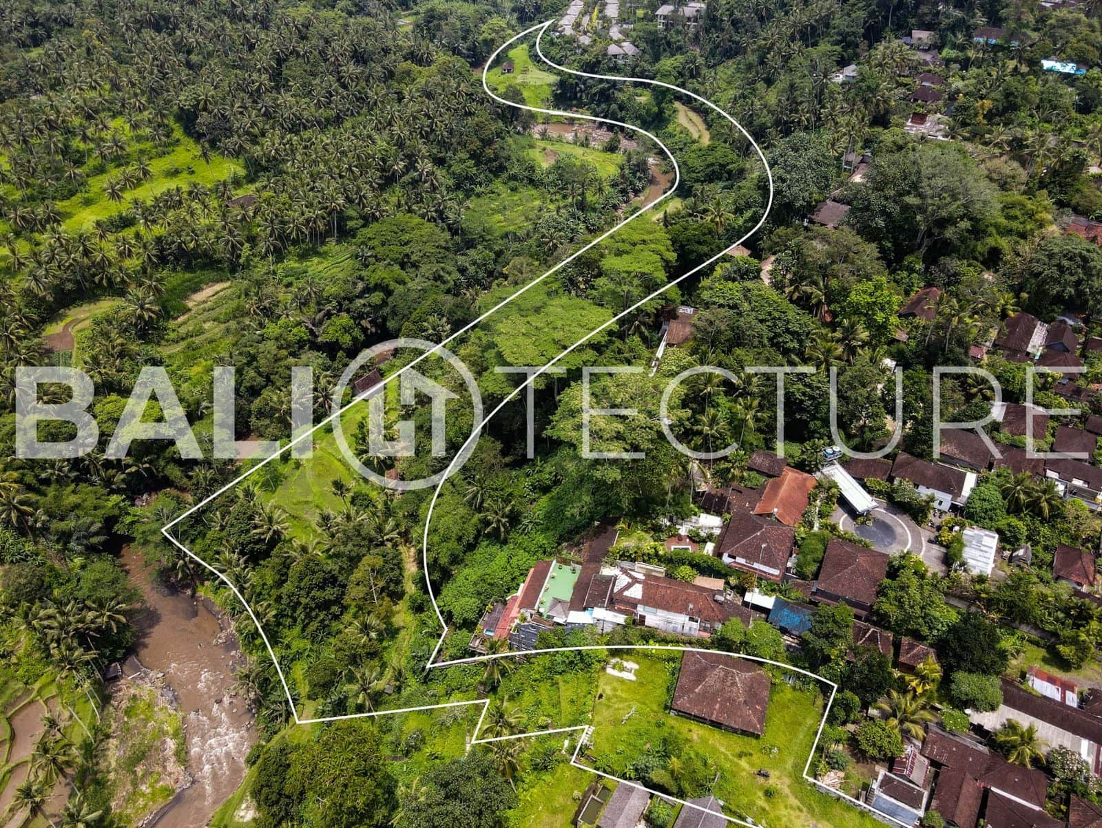 20000m2 Amazing Riverfront at Sayan Ubud