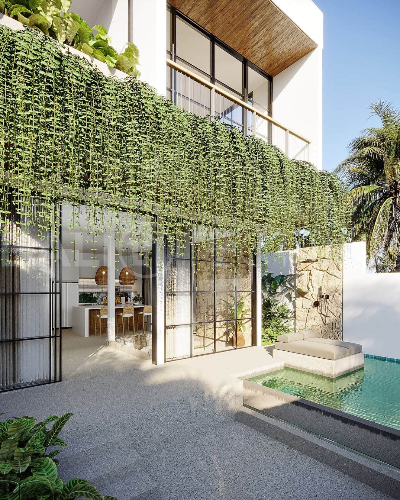 Modern Tropical 2 Bedroom Offplan Villa in Pererenan