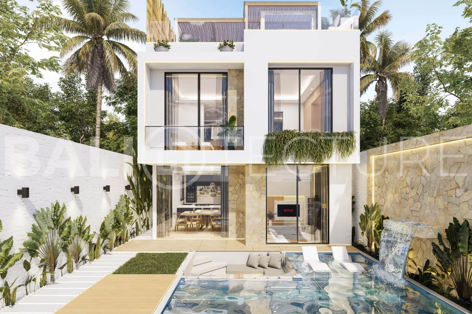 Tropical Luxury Design 2 Bedroom Brand New Villa In Ungasan