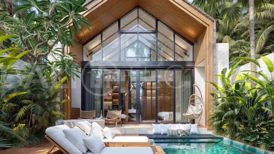1-bedroom leasehold villa in Ubud — photo 2 of 5